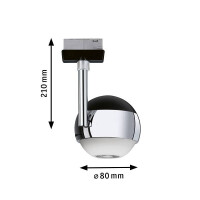 URail LED Schienenspot Capsule II Einzelspot 440lm 6,3W 2700