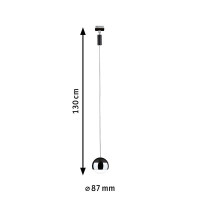 URail LED Pendel Capsule II 400lm 6,3W 2700K dimmbar 230V Sc