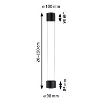 URail LED Pendel Aldan 930lm / 530lm 8,5 / 1x4,5W 4000K dimm