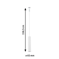 URail Pendel Catalejo GU10 max. 10W dimmbar 230V Weiß 