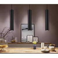 URail Pendel Catalejo GU10 max. 10W dimmbar 230V Schwarz mat