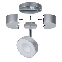 URail Schienenspot Base Einzelspot max. 50W 230V Chrom 4