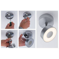 URail Schienenspot Base Einzelspot max. 50W 230V Chrom 6