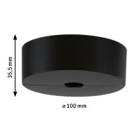 URail Schienenspot Base Einzelspot max. 50W 230V Schwarz 6