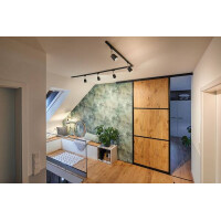 URail Verbinder L-Stück 62x62mm max. 1.000W Schwarz mat