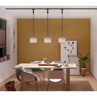 URail Pendel DecoSystems E14 max. 20W dimmbar 230V Schwarz m