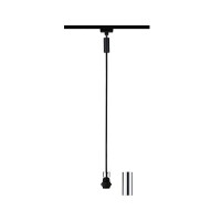 URail Pendel 2Easy E27 max. 20W dimmbar 230V Schwarz matt Ch