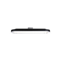 URail LED Panel Loop 480lm 7W 2700K 230V Schwarz matt Chrom 