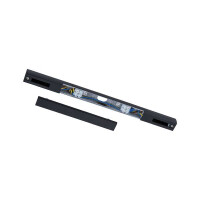 URail Einspeisung Mitte 304x18mm max. 1.000/1.000W Schwarz m