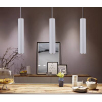 URail Pendel Catalejo GU10 max. 10W dimmbar 230V Chrom matt 