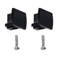 URail Verbinder 2er-Pack Endkappe Endkappe 2er Pack 13x21mm 