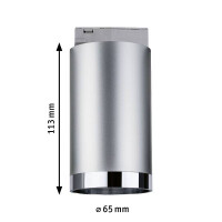 URail Schienenspot Tube Einzelspot GU10 max. 10W dimmbar 230