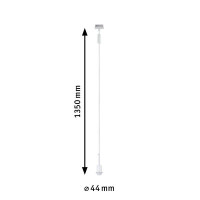URail Pendel DecoSystems E14 max. 20W dimmbar 230V Wei&szlig