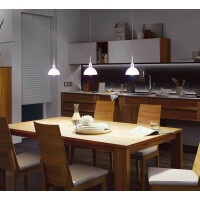 URail Pendel Sarrasani E14 max. 20W dimmbar 230V Weiß 