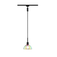 URail Pendel Sarrasani E14 max. 20W dimmbar 230V Schwarz mat