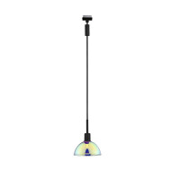 URail Pendel Sarrasani E14 max. 20W dimmbar 230V Schwarz mat