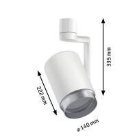 URail Schienenspot Asthene Einzelspot E27 max. 50W dimmbar 2