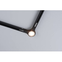 URail Verbinder L-Stück beleuchtet 123x57mm 5,3W Schwar