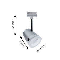 URail Schienenspot Cone Einzelspot GU10 max. 10W dimmbar 230