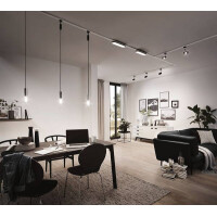 URail Verbinder L-Stück 62x62mm max. 1.000W Weiß 