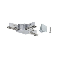 URail Verbinder T-Stück 104x62mm max. 1.000W Chrom matt