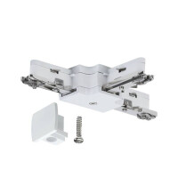 URail Verbinder T-Stück 104x62mm max. 1.000W Weiß