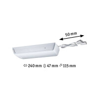 Seilsystem Driver max. 60W 230/12V Chrom matt 4