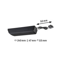 Seilsystem Driver max. 60W 230/12V Schwarz 4