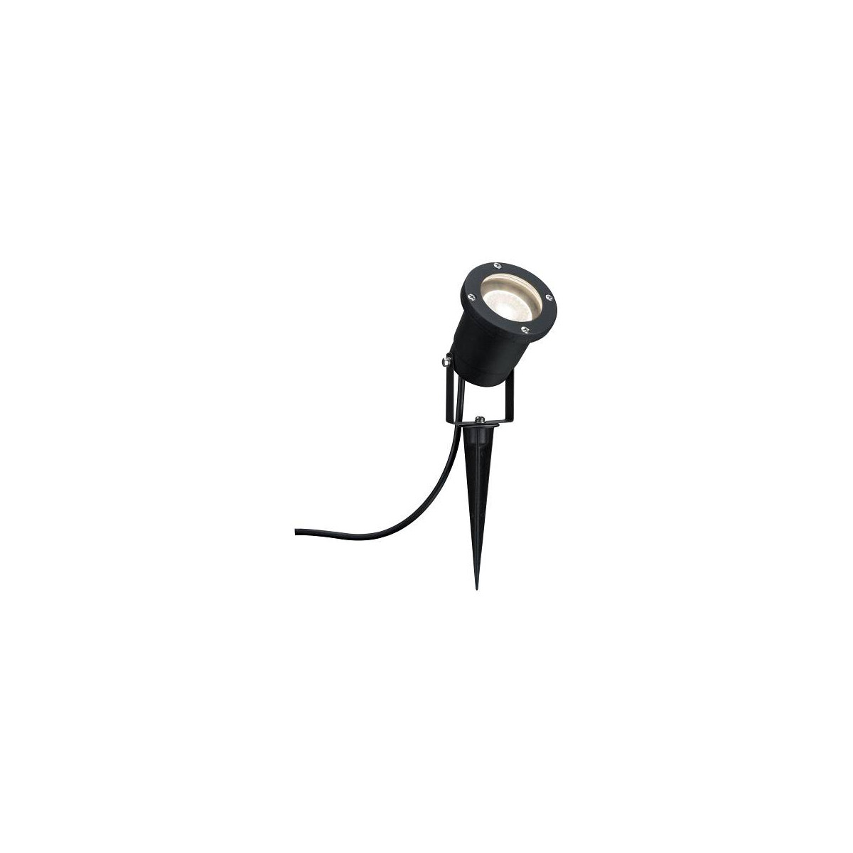 Special Line LED Gartenstrahler IP65 rund 92mm 3000K 3,5W 230lm 230V Schwarz Aluminium