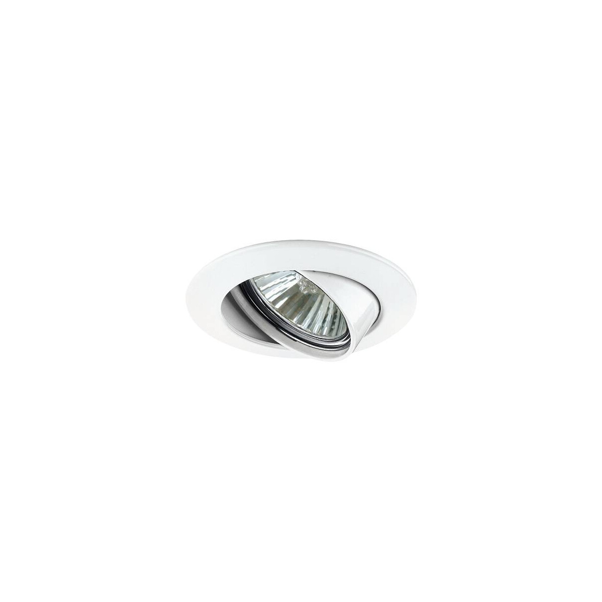 Premium Einbauleuchte rund 83mm 30° GU10 max. 50W 230V dimmbar Weiß