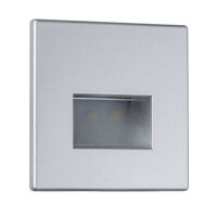 LED Wandeinbauleuchte Edge Quadro eckig 80x5mm 1,2W 50lm 230
