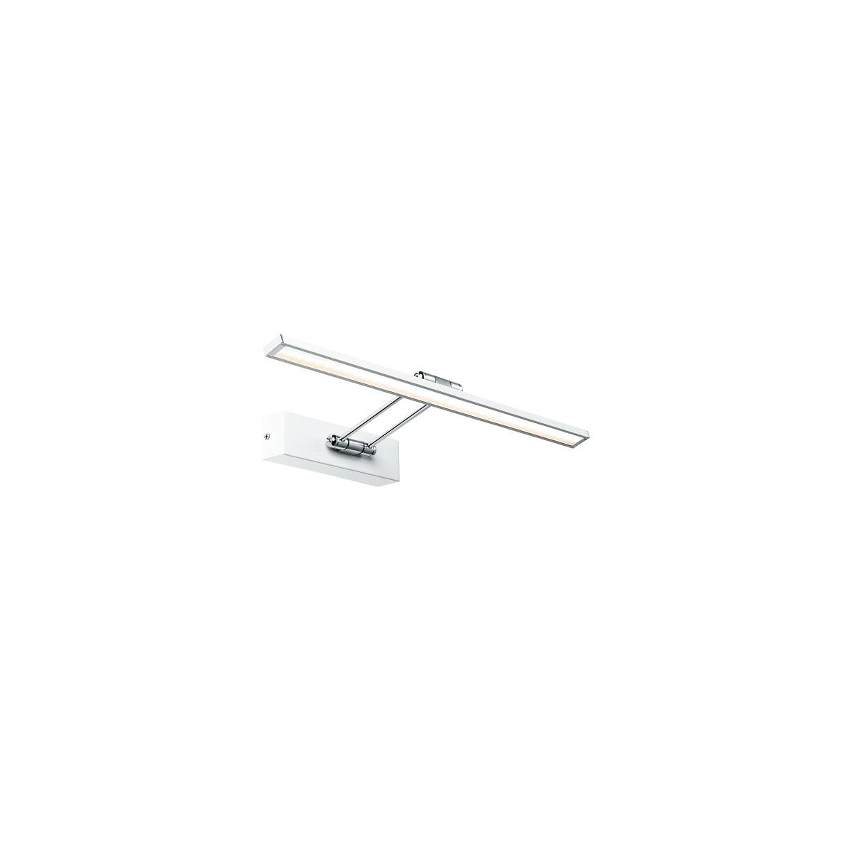 Galeria LED Bilderleuchte Beam 2700K 580lm 230V 7W Weiß Chrom