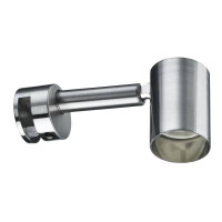 Spiegelleuchte Simplo GU10 2700K 345lm 230V 5,3W Eisen geb&u