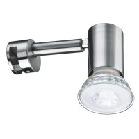 Spiegelleuchte Simplo GU10 2700K 345lm 230V 5,3W Eisen geb&u