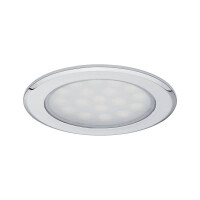 LED Möbeleinbauleuchten Spiegelschrank rund 65mm 2x2,5W