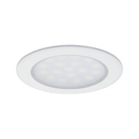 LED Möbeleinbauleuchten Spiegelschrank rund 65mm 2x2,5W