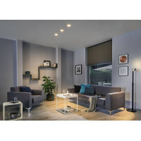 Premium LED Einbauleuchte Suon Basisset IP44 rund 90mm 3x5W 
