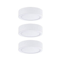 LED Unterschrankleuchte Pukk 3x3,5W 65mm 3x210lm 230V rund W