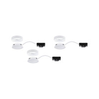 LED Unterschrankleuchte Pukk 3x3,5W 65mm 3x210lm 230V rund W