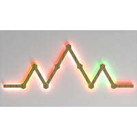 LED Spacelights Line Bar RGBW 9er Set gallery