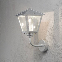 Benu Wandleuchte aufwarts, galvanisiert, E27 2