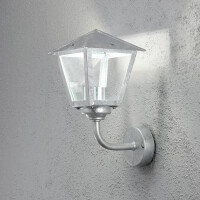 Benu Wandleuchte aufwarts, galvanisiert, LED 2