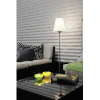 Stehleuchte Lucca, silbergrau lackiertes Aluminium 3