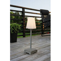 Loungelaterne Lucca, opal 3