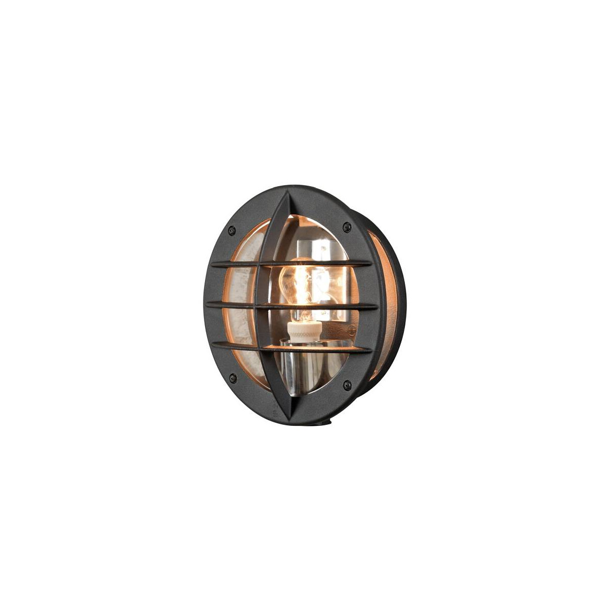 Wandleuchte, Oden, klares Glas