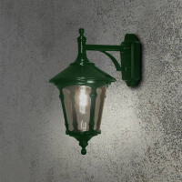 Wandleuchte Virgo, grun, klares Acrylglas 2