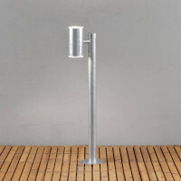 Ull Wegeleuchte galvanisiert LED 2x8W schockresistent 2