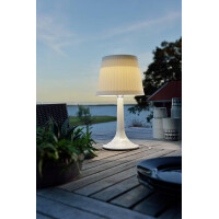 LED Solarleuchte Assisi Tischleuchte weiss, 3