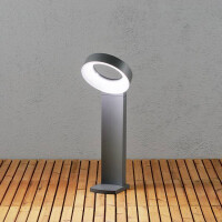 LED Wegeleuchte Asti anthrazit, opalfarbenes Acrylglas 2
