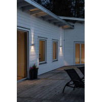 Halogenspot Modena weiss, quadrat, klares Glas 3